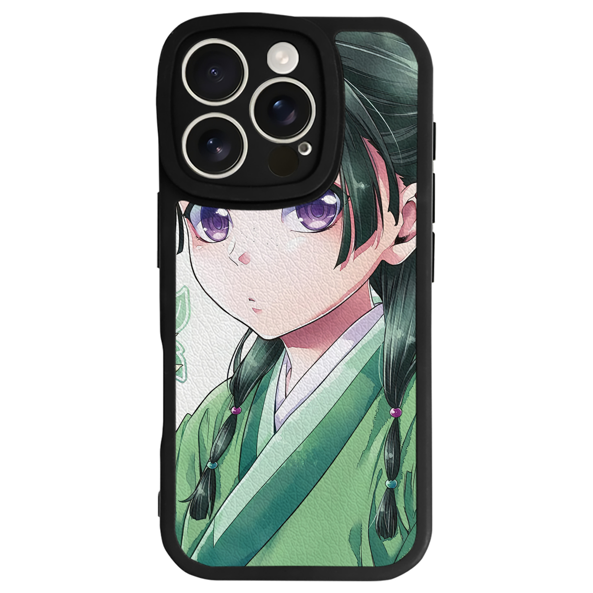 薬屋のひとりごと The Apothecary Diaries 【iPhone 16シリーズ対応】シリコンスマホケース（レザー調） 材質：シリコン